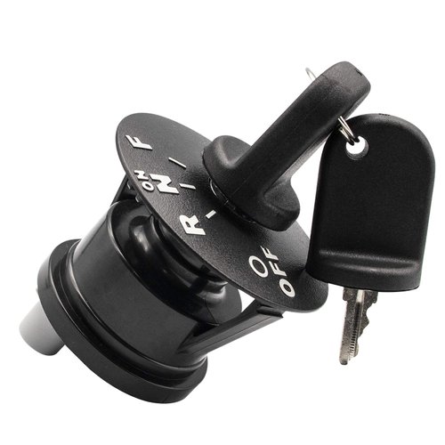 Drive-up Ignition Key Switch W/2 Keys for EZGO Electric RXV 2008-Up Replaces #605637 (Key Switch W/2 Keys)