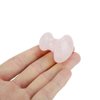 Rose Quartz Crystal Mushroom Face Massage Stone Sha Facial Tool Scraping Massage Tool for Women Home Spa