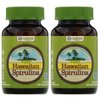 Pure Hawaiian Spirulina - 500mg tablets 200 count – Boosts Energy and Supports Immunity - Vegan, Non GMO – Natural Superfood Grown in Hawaii (Pack of 2)