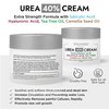 SOLVANO 40% Urea Extra Strength Foot Cream - Hyaluronic & Salicylic Acid, Tea Tree, Camellia Oil - Softens Calluses & Dry Skin, Cruelty-Free, 4.9 Fl Oz