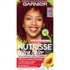 Garnier Nutrisse Ultra Color Nourishing Hair Color Creme with Triple Oils, Permanent Dye for 100 Percent Gray Coverage, Red Autumn RA1