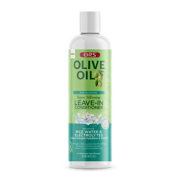 ORS hair Olive Oil Conditioner Leave-In Super Silkening 16 Ounce (473ml)