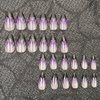 NNIPRAIYE Halloween Almond Press on Nails - 24 Pcs Medium Length Fake Nails Full Cover False Nails Natural Presson on Nail Acrylic Stick ons Nails for Women