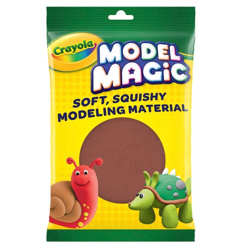Crayola Model Magic 4-Ounce, Earth Tone, Modeling Clay Alternative