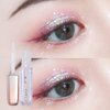 HEXZE Liquid Glitter Eyeshadow, Metallic Glitter Shimmer Eye Looks Waterproof Long Lasting Quick-Drying Sparkling Eye Shadow Makeup (2g) L01
