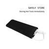 EIOKIT Silicone Heat Resistant Travel Mat Pouch for Hair Straightener,Crimping , Hair Curling Wand,Flat /Hair Waving Iron and Hot Hair Styling Tools (Black)
