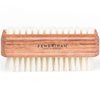 Fendrihan Dual Sided Wood Nail Brush with Pure Boar Bristles 3.7" (Made in Germany)