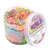 HOYOLS Baby Hair Ties Hair Rubber Bands for Toddler Infants Kids Girls Thin Small Hair Elastics TPU 1500 Piece Pack