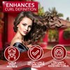 Curly Hair Mask - Deep Conditioning, Curl Enhancing Split End Repair for Women and Men - Strengthening Treatment Cream and Moisturizer Products for Dry, Damaged, Frizzy Hair - Anti Breakage Solution