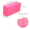 PANA Nail Drill Bit Holder Stand Display Organizer- Dust Proof Storage Container Box Case Tools for Home Use or Nail Salon - (30 Holes, Pink)