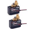 Jrelecs 2Pack 17g Metal Gear 1.8KG Digital Servo for RC Airplane Robot 1/18 1/16 Truck Car Boat Duct Plane