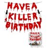 Have a Killer Birthday Decorations Halloween Birthday Banner Murder Mystery Party Decorations Halloween Bloody Horror Movie Birthday Party Decorations