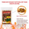Roasted Reindeer Nuts Spicy Trail Mix - Funny holiday reindeer design - Edible gifts for Men - Spicy snack mix, Made in the USA