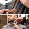 Professional Hairdressing Scissors Stainless Steel Barber Shears Hair Cutting Scissors Thinning Scissors Salon Tools for Mother Father Friends' Gifts(BLUE-02)