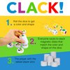 AMIGO Games Clack! Categories - Exciting Kids Magnetic Stacking Game for 2-8 players Ages 7+ | Fun, Educational, & Fast-Paced Family Game