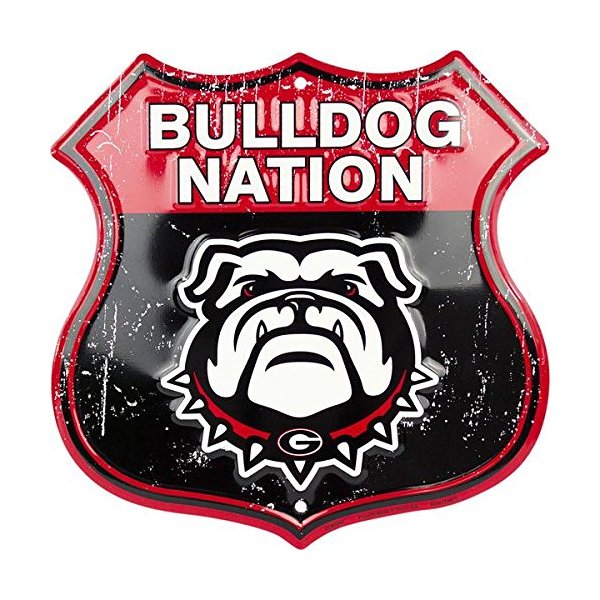 Bulldog Nation - University of Georgia Route Sign