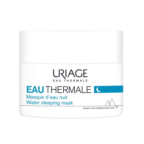 URIAGE Thermal Water Sleeping Mask 1.7 fl.oz. | Soothing Face Mask for Dry Skin | Anti-Aging Face Treatment with Hyaluronic Acid for All Skin Types | Hydrating & Soothing Overnight Mask