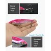 Facikono Blade Bait Bass Fishing Lures Blade Baits for Walleyes Metal VIB Lure, 6pcs 20g Sinking Jigging Spoons Hard Swimbait - 2.75in