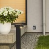 ENERLITES 2-Gang Weatherproof Outdoor Outlet Cover Extra-Duty in-Use Outlet Cover, Outdoor Decorator/GFCI Receptacle Outlets, 6.1” H x 5.2” W x 2.5” D, IUC2V-D, Clear