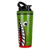 Ice Shaker 26Oz WWII WarHawk Bomber Stainless Steel Protein Shaker, Leak-Proof, Insulated Reusable Gym Water Bottle, As Seen on Shark Tank