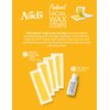 Nad's Facial Wax Strips - Natural All Skin Types - Waxing Kit With 30 Face Wax Strips & Post Wax Oil, 1 Count