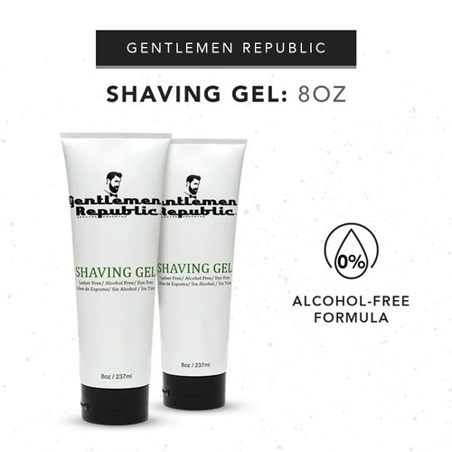 Gentlemen Republic Shaving Gel 8oz by Gentlemen Republic