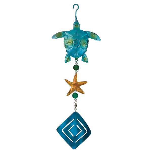 Regal Art & Gift Sea Turtle Twirly Garden Hanging Ornament