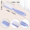 HOFASON Nail Brush for Cleaning Fingernails, Nail Brush Handle Grip Cleaning Brush for Nail and Toenail Foot, Nail Dust Brush Manicure Pedicure Tools Scrubbing Brush Women Men Home Salon (6 Pack)
