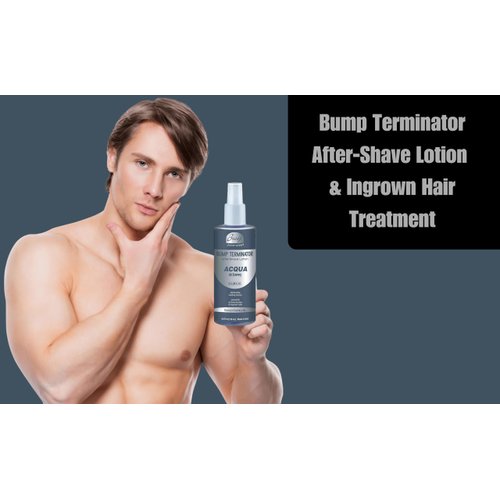 Razor Bumps and Ingrown Hair Treatment | Ingrown Hair Serum & Razor Bump Treatment for Men | Ingrown Hair Exfoliator & After shave Bump Treatment (ACQUA DI BREEJ PA300)