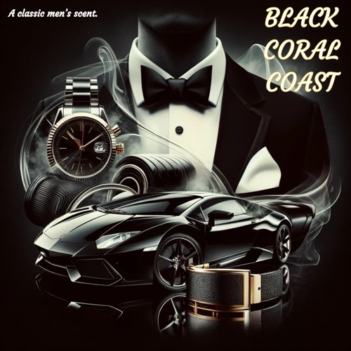 B4Nine Natural Soap Bar - Deep Cleansing and Hydration for All Skin Types - Nourishing with Coconut Oil and Cocoa Butter - Black Coral Coast, 4.5 oz