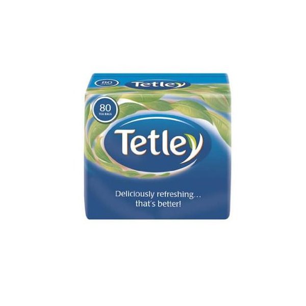 Tetley Tea, 80-Count Tea Bags (Pack of 2)