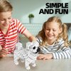 KADELE Cute Dog Building Animal Sets, Extremely Challenging STEM Building Blocks Decor for Adults Kids, Micro 3D Educational Toys for Boys Girls Ages 8 and Up, Pekingese (421 Pieces)