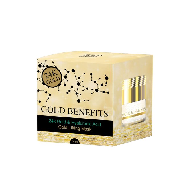 Gold Benefits Renewal Day Cream, 24 K skin care.