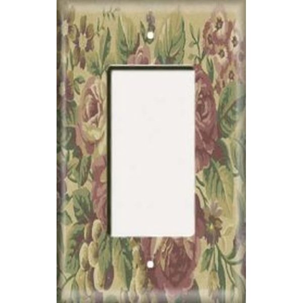 SnazzySwitch Rosy Hue Decorative Rocker Switch Cover - Fits Decora Style Outlets and GFCI Wall Plate Too