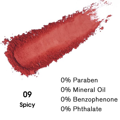 UCANBE Red Single Eyeshadow Palette, Highly Pigmented Matte Eye Shadow Powder, Professional Long-Lasting Waterproof Makeup Palette