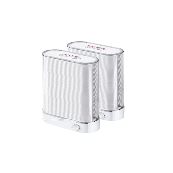 Holy Rose Dental Floss Picks Dispenser 2 Box,for Adult Floss Sticks Clear Case 88count/Box,with Flosser Toothpicks 176 Count Unflavored,Oral Care Friendly,Clean Teeth More Hygienic.