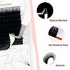 Volume Lash Extensions 0.03-0.07mm C D CC Curl Eyelash Extensions 8-20mm Easy Fan Volume Lashes Semi Permanent Individual Lash Extension Long Lasting Blooming Lashes (0.03-CC, 8-15mm mix)