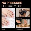 AILLSA Clear Coffin Nail Tips - 504pcs Short Gel Nail Tips Soft Full Cover False Nail Tips Pre-shaped Nails Tips Acrylic for Extensions Gel DIY Salon Art 12 Sizes