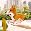 Uvini Building Blocks Pets, Bricks Corgi, Micro Bricks Dog Animal Building Toy Bricks Dog for Kids 10,11, 12, 13, 14, Teens or Adult, 1380 Pieces