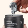 GLAM UP Clean Bubbling Carbonated Clay Mask for Face Purifying- Blackhead Remover, Peel Off, Pore Clearing, Deep Cleansing, Detoxing Bubble Clay Mask, Vegan 135ml (4.56 Fl Oz)