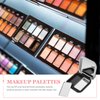 KALLORY Makeup Pallet Magnetic Travel Containers Eyeshadow Palettes 2pcs Empty Eyeshadow empty eyeshadow empty makeup makeup Makeup Empty Empty Eyeshadow Containers Makeup Pallet Black Eyeshadow