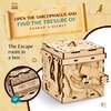 INSCAPE Pharaoh´s Secret Puzzle Box - Escape Room in A Box for Adults - Cluebox - Mind Puzzles for Adults - Puzzle Boxes with Hidden Compartments - Puzzle Boxes for Adults - Wooden Puzzle Box