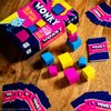 Wonky: The Unstable Party Game, An Abstract Strategy and Dexterity Wooden Block Stacking Game for All Ages, Tower Balancing Game, 9 Colorful Wooden Cubes,1+ Players, Ages 8 & Up, 20+ minute Play Time