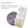 100% PURE Lavender Sea Therapy Bath Soak, Bath Salts for Relaxation, Made with Lavender Essential Oil, Spa Kit for Home, Bath Soak with Essential Oils - 15 Oz