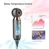 Portable Hair Dryer - 800W Constant Heat Control Hairdryer Protect Hair, with ALCI Safety Plug High Airflow Lightweight Mini Blow Dryer for Home Hotel and Travel