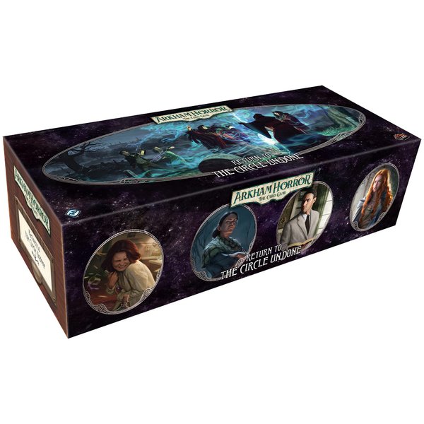 Arkham Horror The Card Game Return to The Circle Undone Expansion - Unveil The Enchanted Secrets! Lovecraftian Cooperative LCG, Ages 14+, 1-4 Players, 1-2 Hour Playtime, Made by Fantasy Flight Games
