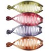 Uonlytech French Clips for Hair 4pcs Banana Hair Clip Acrylic Fish Shape Hair Claw Resin Fishtail Clip for Women and Girls Banana Clips Hair