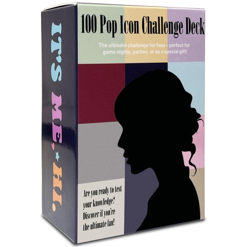 Enchanted Pop Star Card Game, Taylor 100 Question & Answer Cards for Ultimate Music Lovers, Perfect Gift Merch for Game Nights, Birthday Party Favors for Girls Women