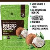 Shredded Coconut Unsweetened, 1 lb. Unsweetened Coconut Flakes, Dried Coconut Shavings, Dry Coconut Shredded, Flaked Coconut Shreds. All Natural, Non GMO, Pure Unsweetened Shredded Coconut 16 oz.