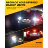OXILAM Upgraded 3156 3157 LED Bulb Reverse Light, 600% Brightness 6500K White, Super Bright 3057 4157 4057 3457 LED Light Bulb with Projector for Backup Reverse Signal Blinker Tail DRL Brake Light
